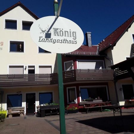 Landgasthaus Konig Stephanshausen Bagian luar foto